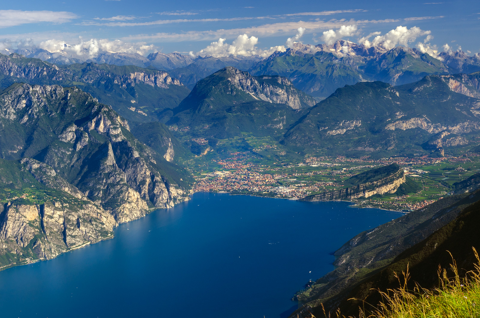 Riva del Garda from Monte Baldo