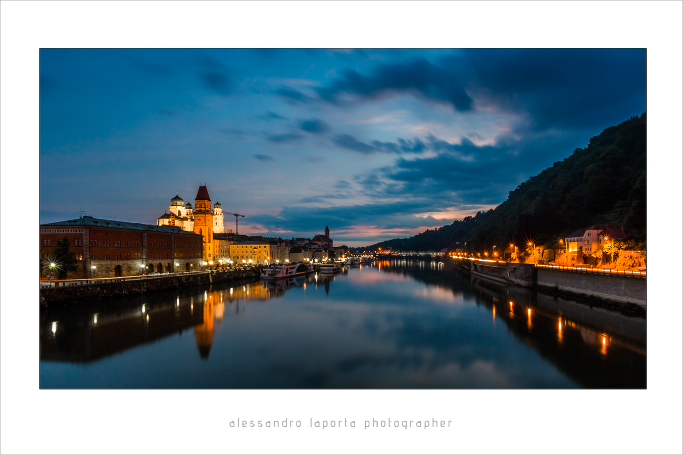 Passau by night - Baviera - Germania