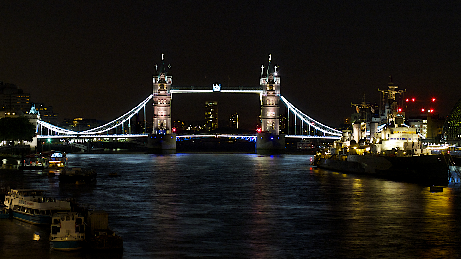 Bridge at night
