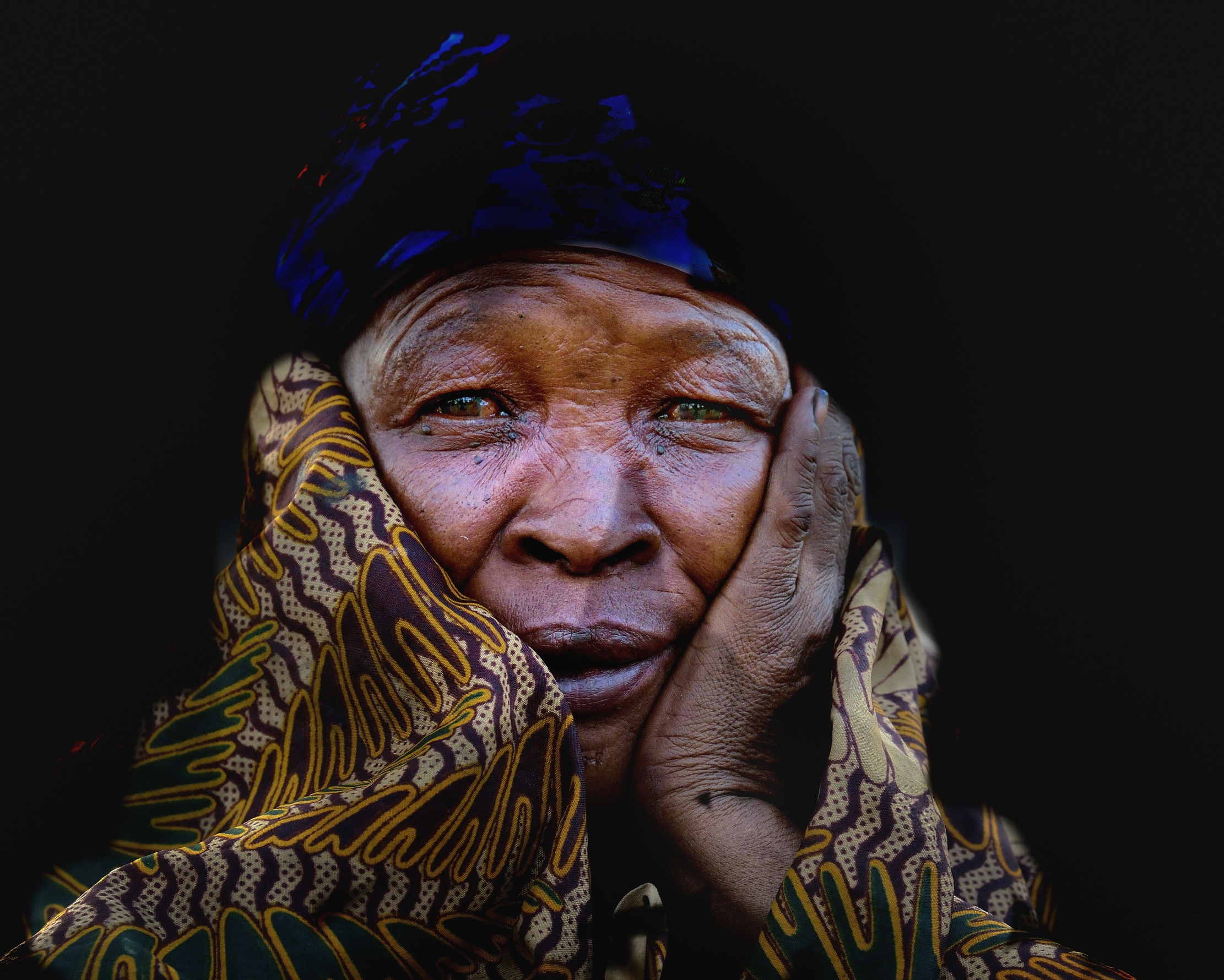 Bushmanland - Anziana Boscimane