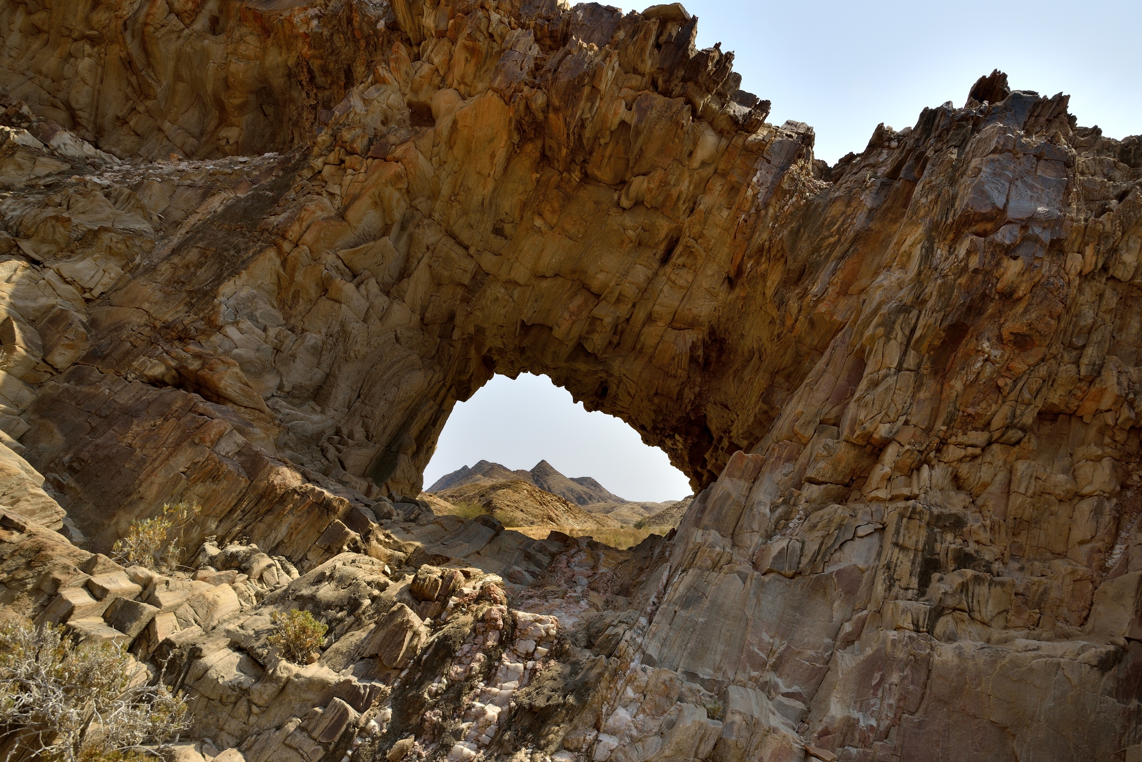 Kaokoland - Arco roccioso