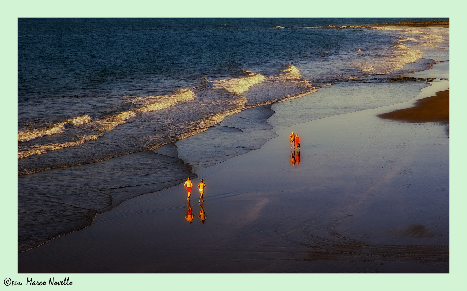 in 4X4 sulla spiaggia...