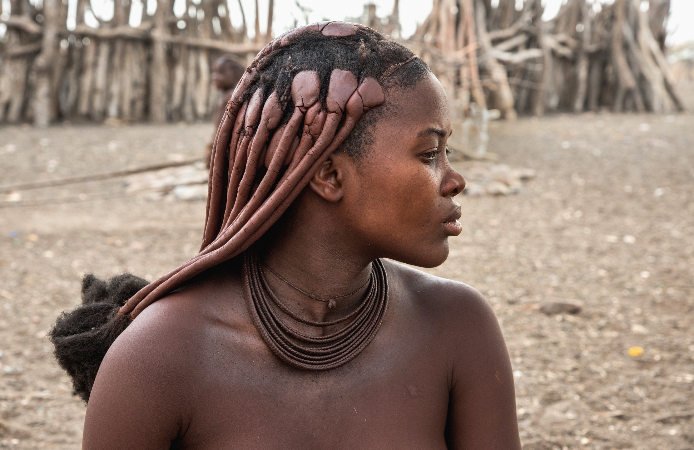 Ovamboland - Giovane donna Himba