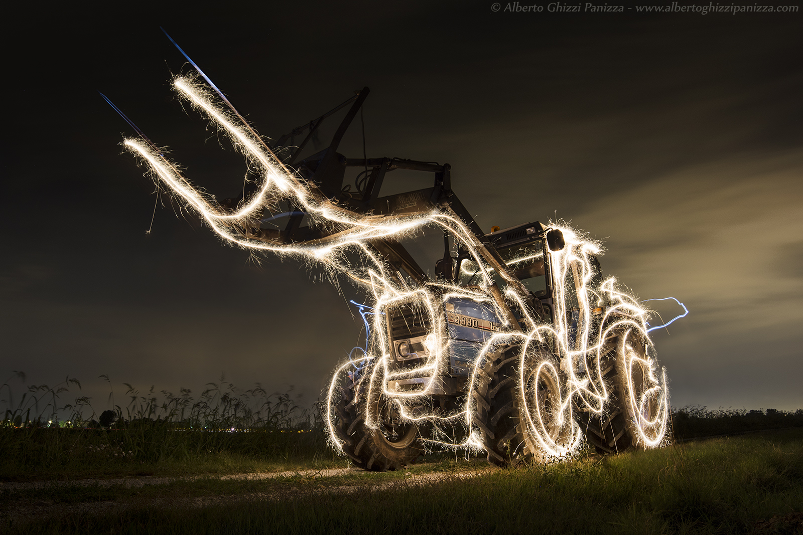 Il trattore di fuoco