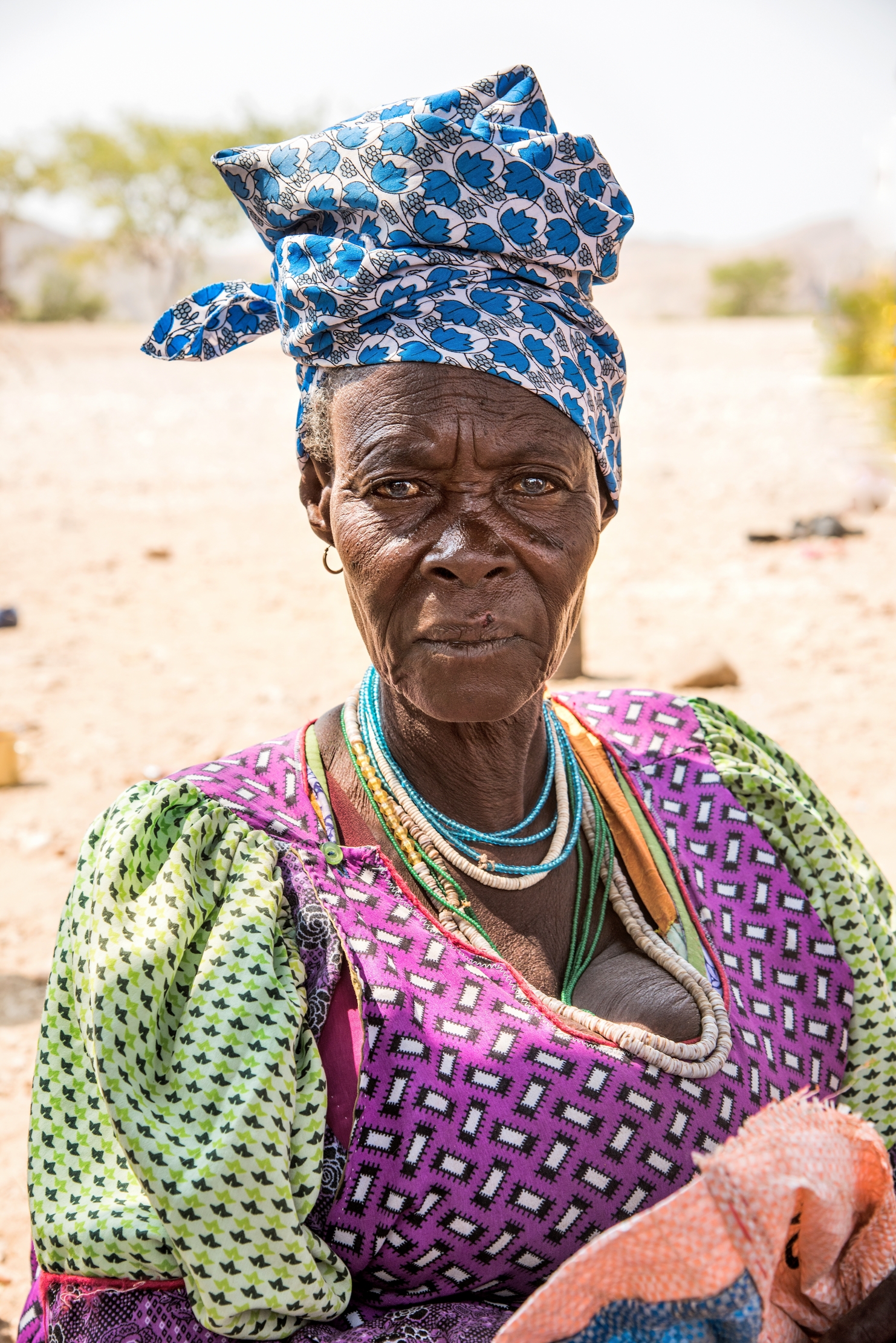 Kaokoland - Anziana Herero