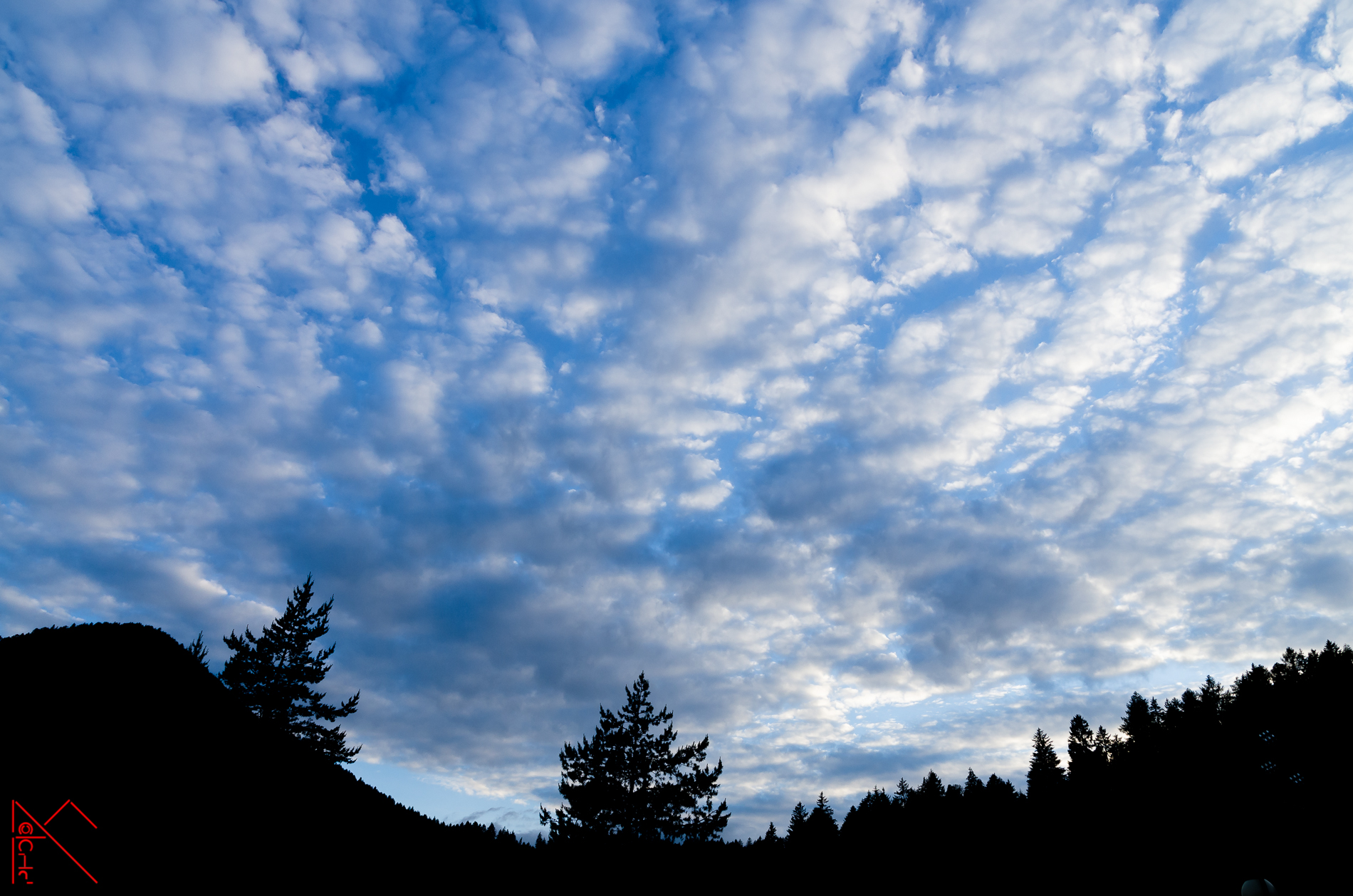Il cielo della Val di Fiemme