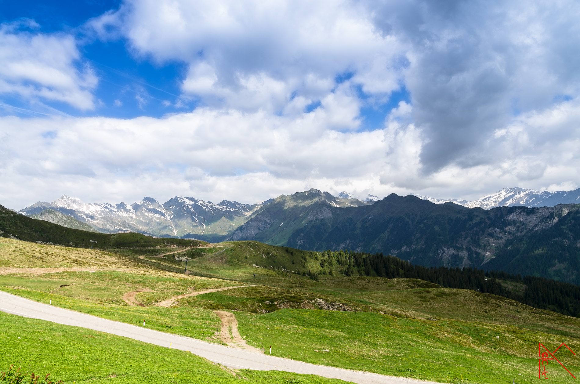 Dalla Jaufenhaus verso nord
