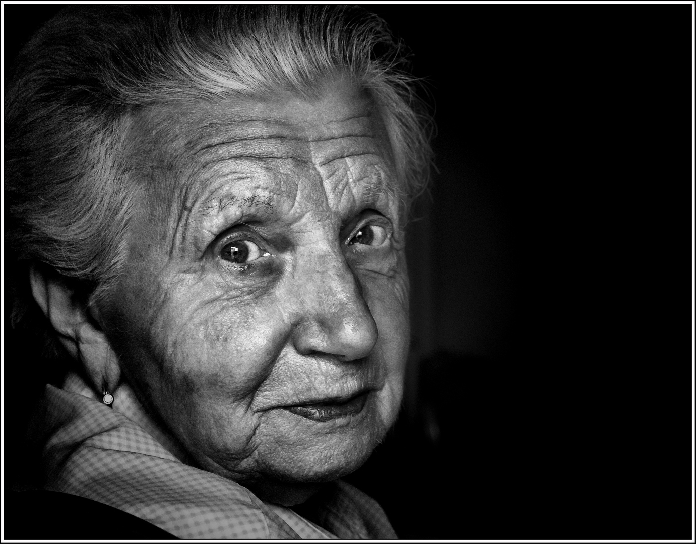 the trembling of the shepherd in front of the king