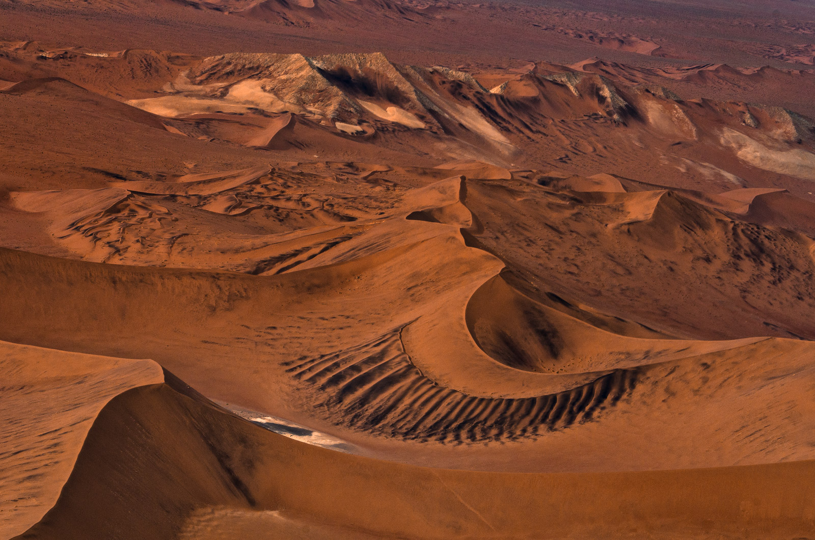 Flying the Namib