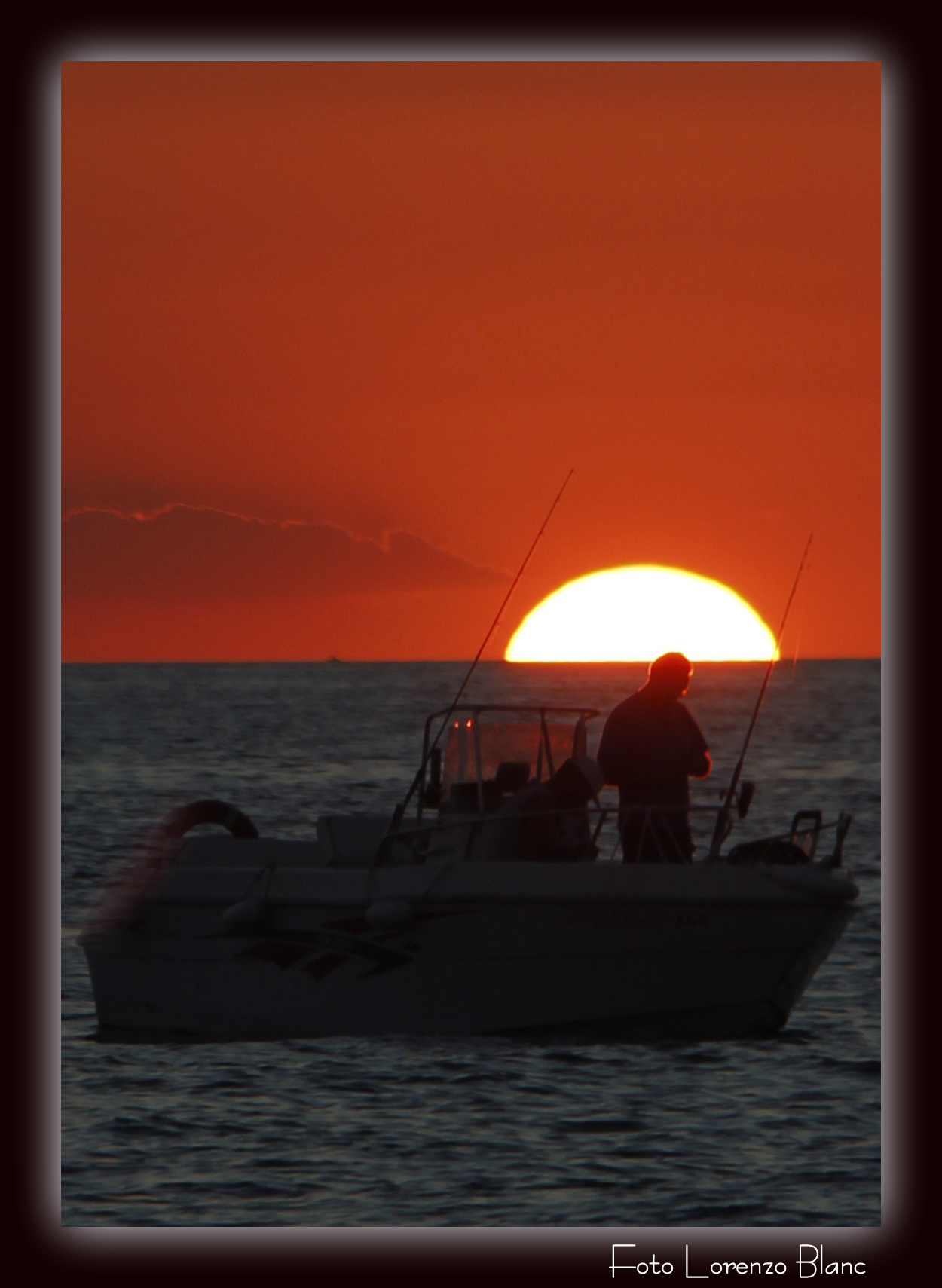 pesca al tramonto (salento)