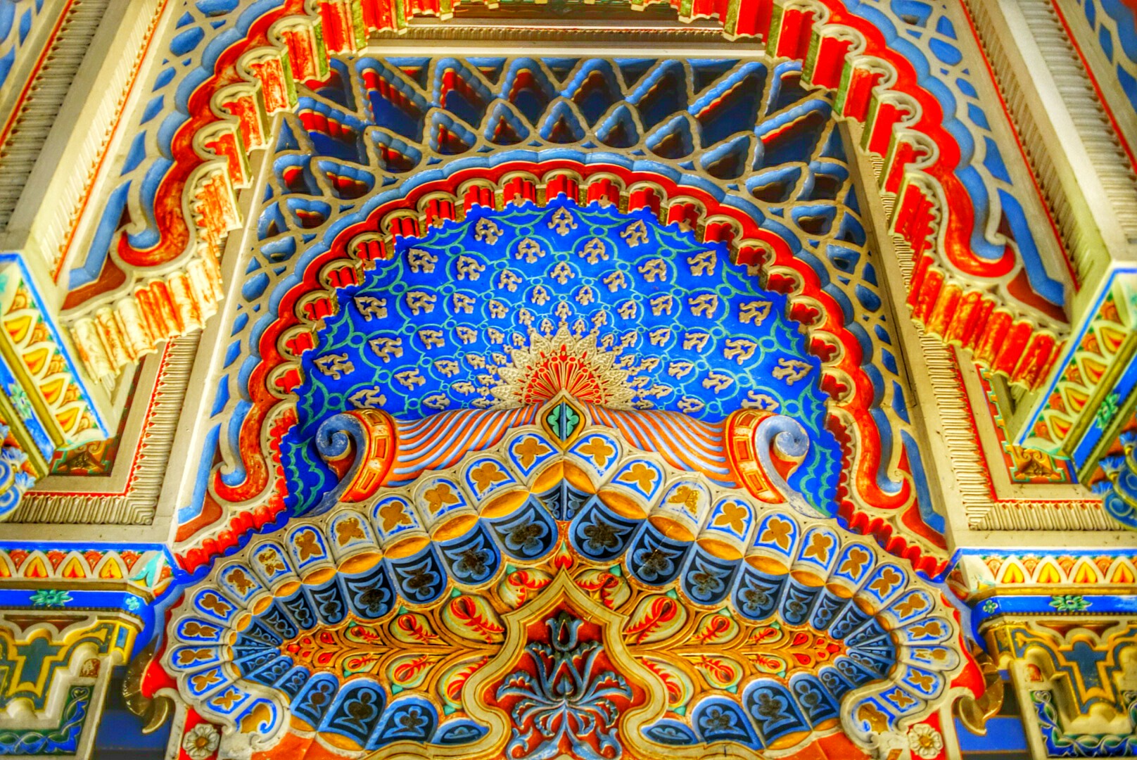 Particularly on decorations