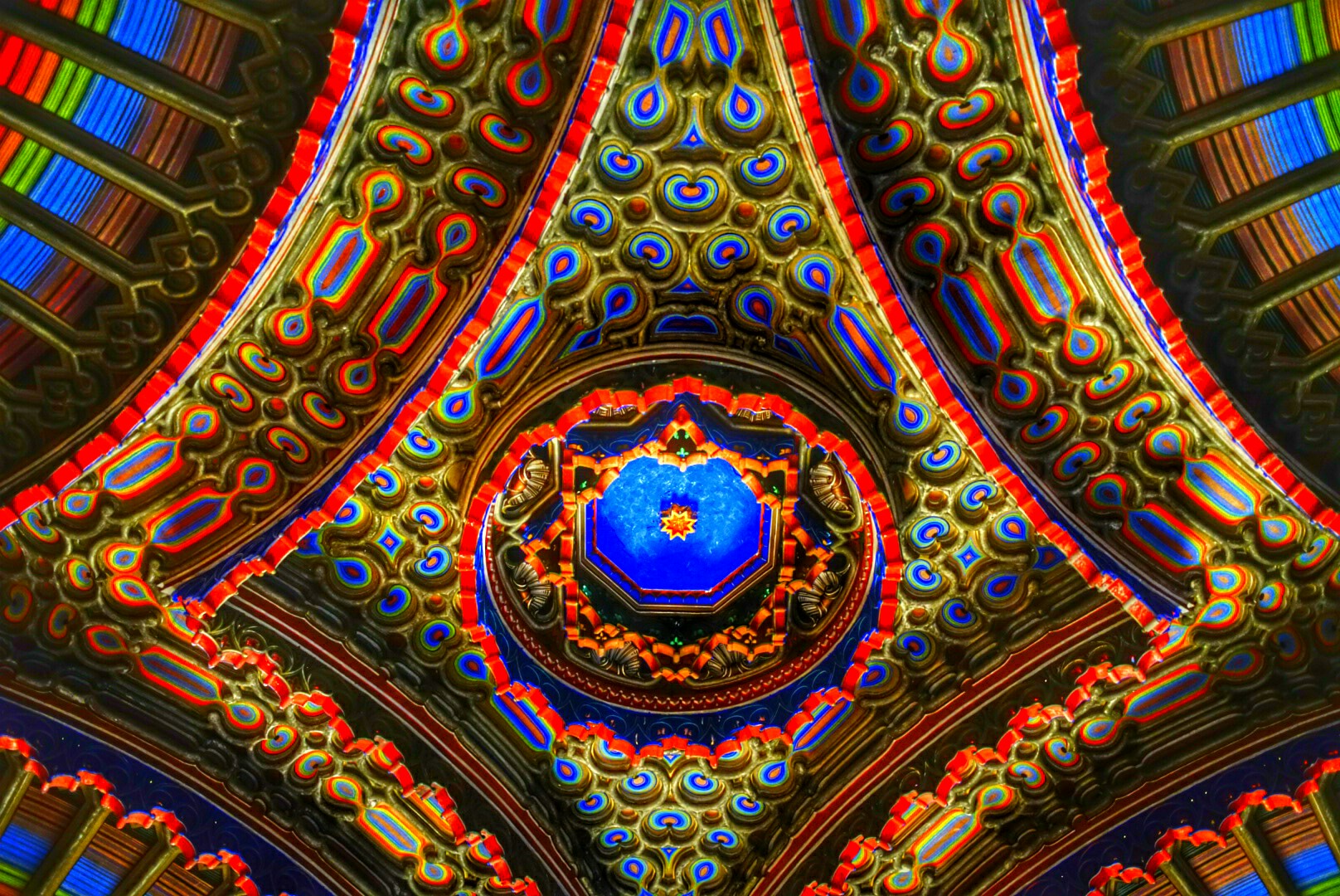 Dettagio of a ceiling